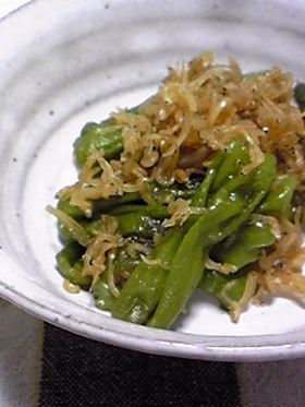 簡単♪ししとうとおじゃこの炊いたん