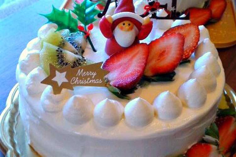 1５センチ型のクリスマスケーキ レシピ 作り方 By くり子２２３ クックパッド