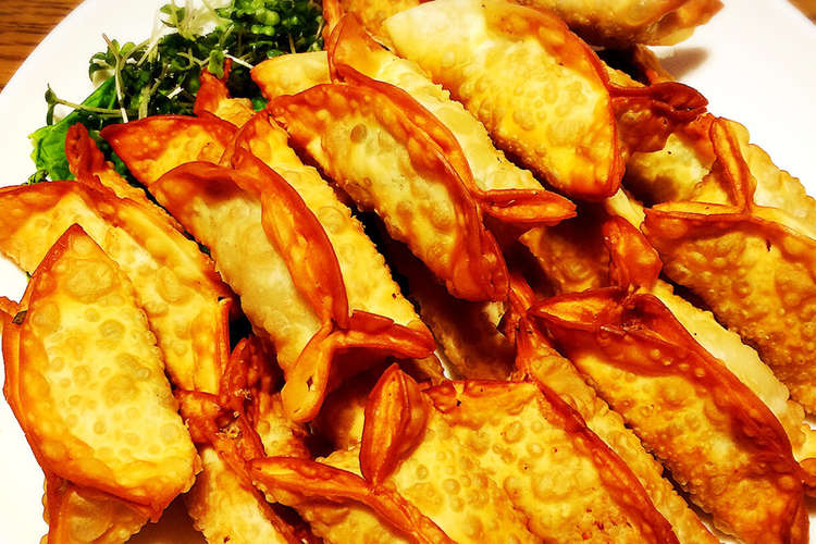 簡単 お豆腐揚げ餃子 レシピ 作り方 By Namiko1967 クックパッド 簡単おいしいみんなのレシピが352万品