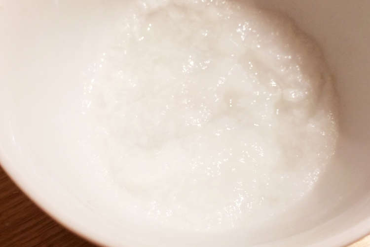 離乳食 ５ ６ヶ月 10倍がゆ レシピ 作り方 By ぁまﾁｬﾝ クックパッド 簡単おいしいみんなのレシピが368万品