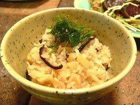 貝柱の炊き込みご飯