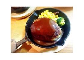 ニトスキ♥︎スキレットでハンバーグ