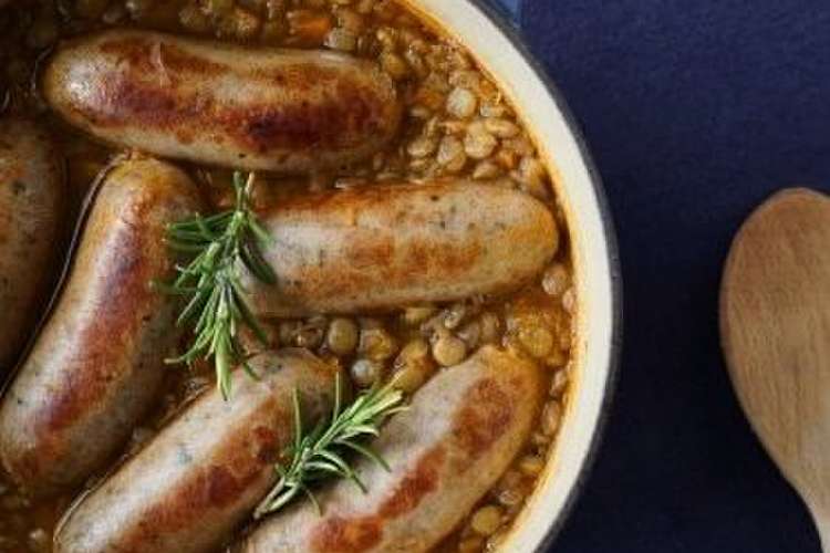 レンズ豆とソーセージの煮込み レシピ 作り方 By Kt121 クックパッド 簡単おいしいみんなのレシピが375万品