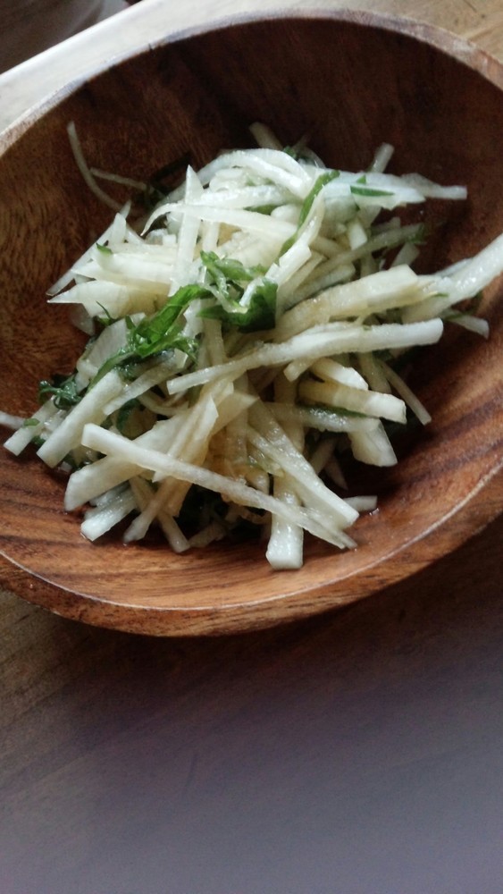 超簡単♬大根と大葉の混ぜ混ぜサラダの画像