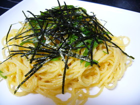 明太子スパゲティー ~懐かしの味~