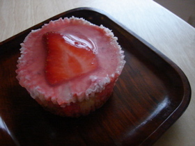 レアチーズ・カップケーキ