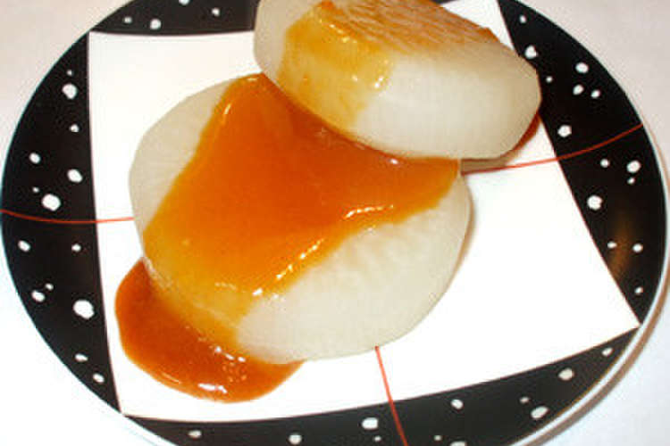 簡単 ふろふき大根 簡単お味噌練りみそ レシピ 作り方 By 漢方薬のタカキ大林店 クックパッド 簡単おいしいみんなのレシピが355万品
