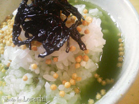 抹茶茶漬け
