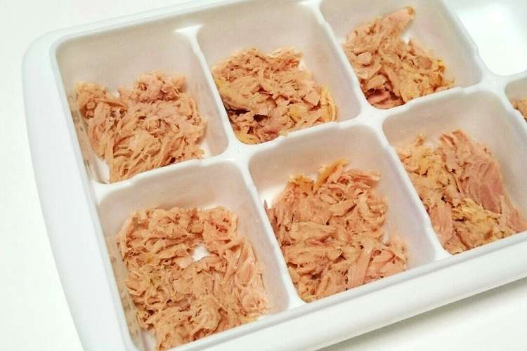 ツナの下処理 冷凍保存 離乳食 レシピ 作り方 By Saya 10 クックパッド 簡単おいしいみんなのレシピが360万品