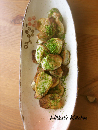 青海苔ぱらり✿塩里芋の写真