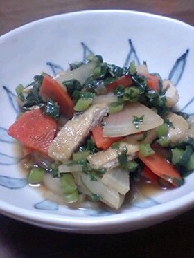 だいこんぱ(大根の葉の炊いたん)