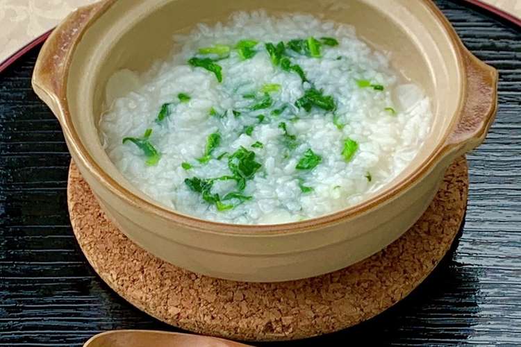 冷ご飯で簡単 七草粥 レシピ 作り方 By Ukulele大好き クックパッド 簡単おいしいみんなのレシピが375万品