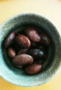 紫花豆のふっくら煮