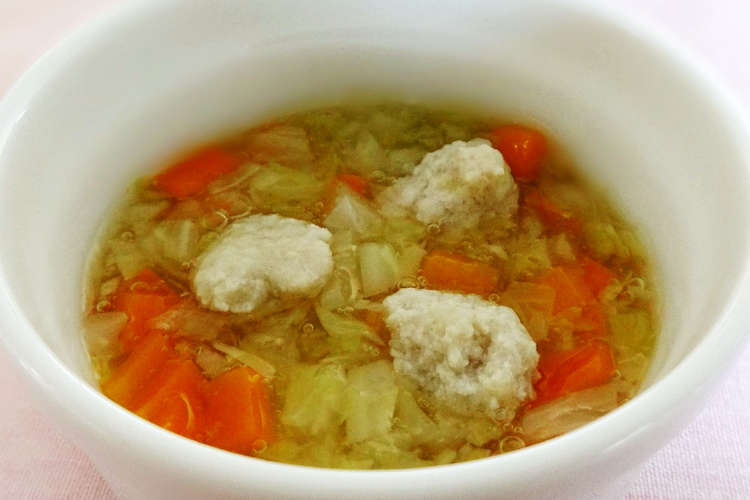 離乳食後期 肉団子の野菜あんかけ レシピ 作り方 By 春日部市保健センター クックパッド 簡単おいしいみんなのレシピが360万品