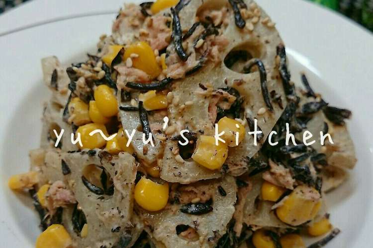 蓮根とひじきの 美肌ダイエットサラダ レシピ 作り方 By ゆぅゆ クックパッド 簡単おいしいみんなのレシピが352万品