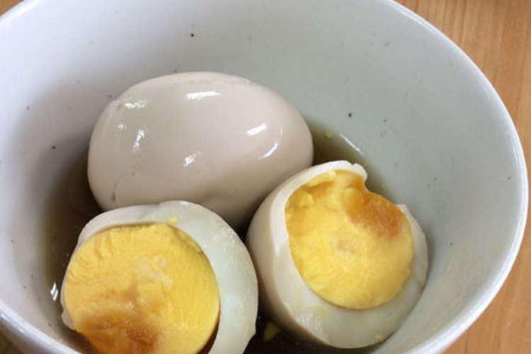 そうめんつゆでらくちん煮卵 レシピ 作り方 By プレマ クックパッド 簡単おいしいみんなのレシピが359万品