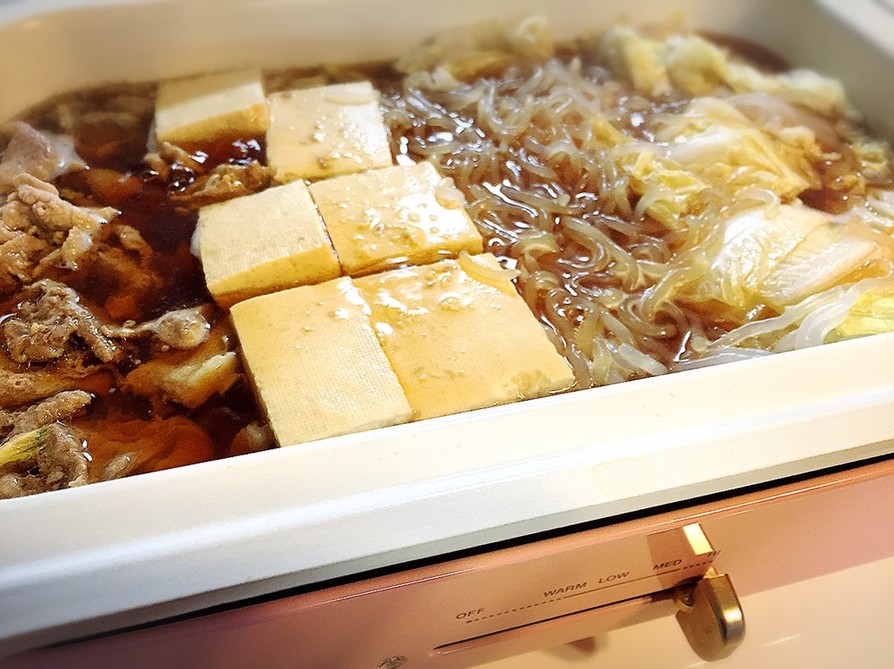 BRUNOですき焼き風 肉豆腐の画像
