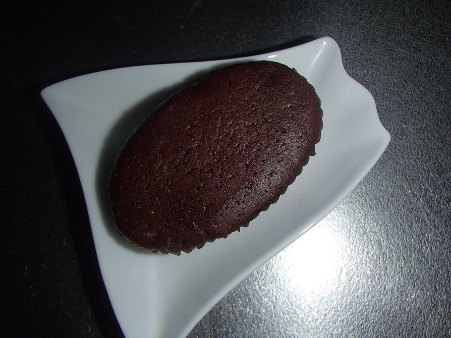 チョコレート蒸しケーキの画像
