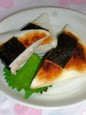 ツナマヨ入り♪はんぺんおにぎり
