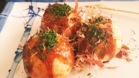 出汁を食う!トロットロの大阪たこ焼き!