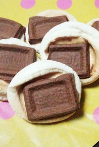 マシュマロチョコクッキー　バレンタイン