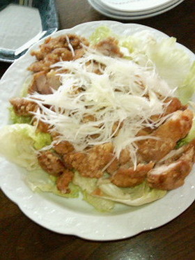 簡単豪華★鶏の竜田揚げ甘酢ソース★