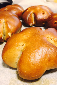 糖質制限◆大豆粉のくるみパン
