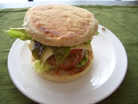 簡単ハンバーガー