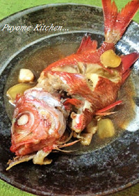 【釣食】アカマツカサの煮つけ