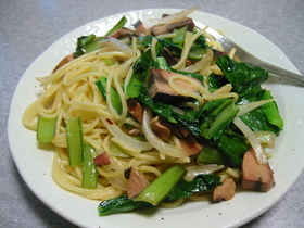 なまりぶしパスタ