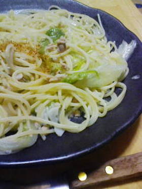 簡単!レタスとツナのパスタ