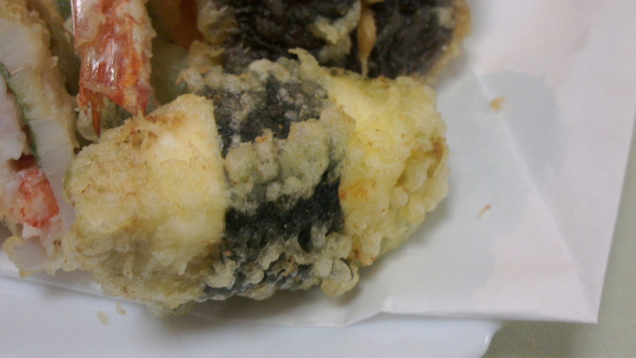アボカドとクリームチーズの天ぷらの画像