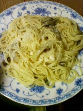 焼きナスの冷やしパスタ☆