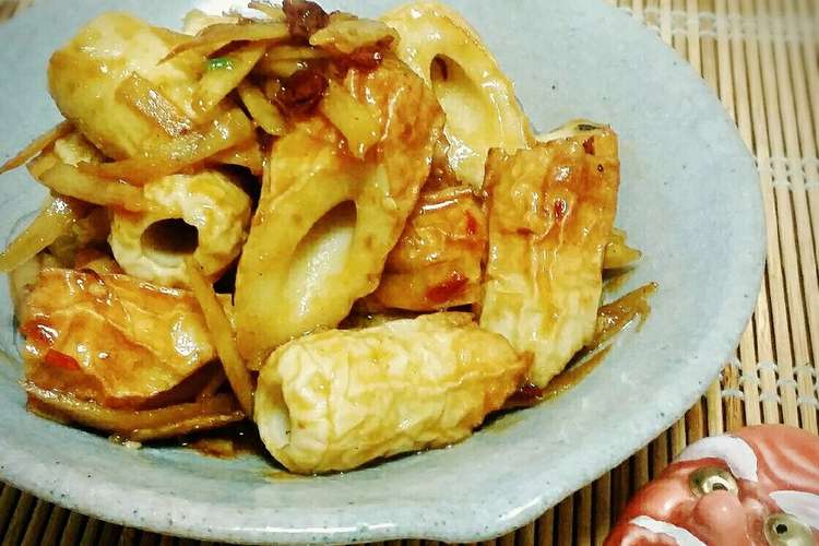 すぐ出来る 甘辛ゴボウ竹輪炒め レシピ 作り方 By シャア専用料理長 クックパッド