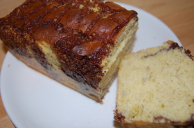 適当☆チョコバナナケーキ