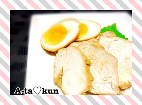 洗い物無!袋1枚超簡単♡鶏胸肉の味噌漬け