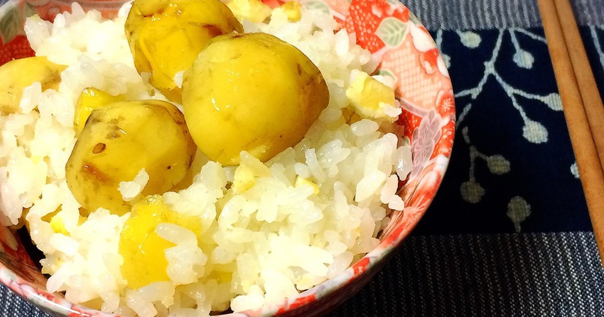 もち米入り！新米で栗ご飯 by zezzy 【クックパッド】 簡単おいしいみんなのレシピが350万品