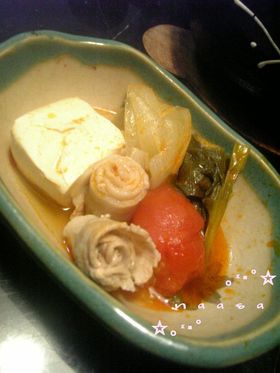 トマトキムチdeチゲ