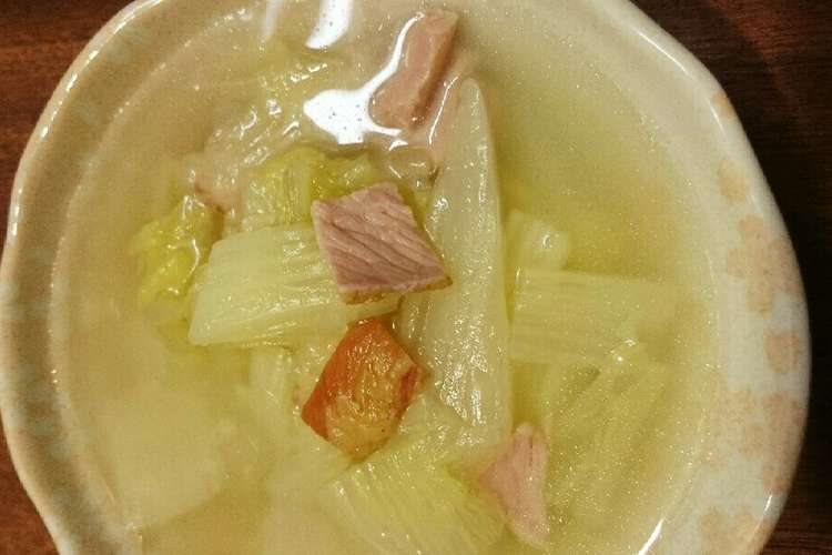 コンソメ不使用 超簡単 白菜のスープ レシピ 作り方 By プカウ クックパッド 簡単おいしいみんなのレシピが356万品