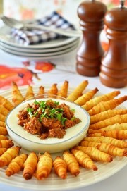 トルコ家庭料理☆カリカリ繭ミニスティックの写真