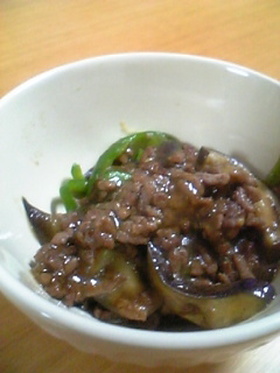 挽き肉で☆焼肉風あん