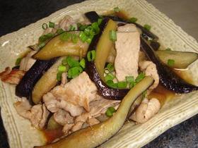 ナスと豚肉いっそのこと一緒に生姜焼き☆