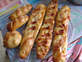 ガーリックフランスパン生地