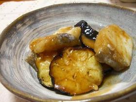 とろとろ茄子と鱈の甘酢あんかけ
