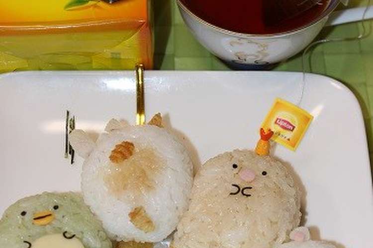 すみっコぐらしのおにぎり レシピ 作り方 By とまとママ クックパッド 簡単おいしいみんなのレシピが355万品