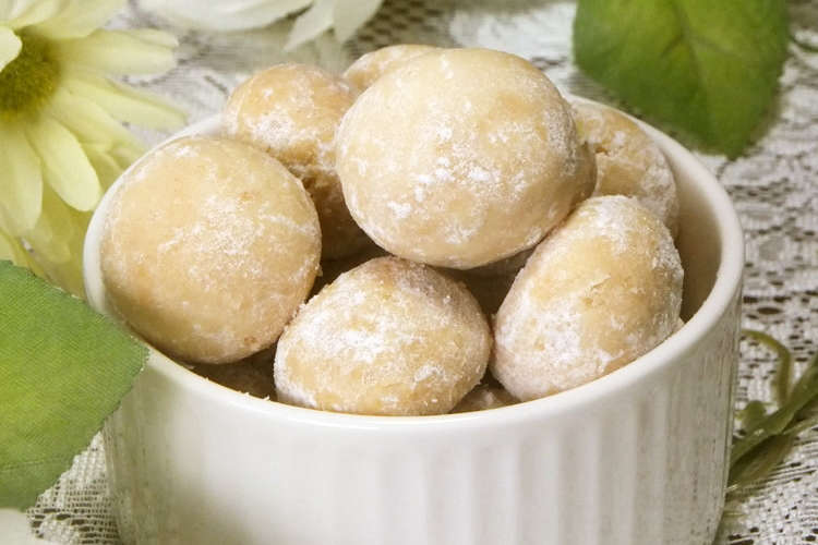 粉ミルク サクほろ スノーボールクッキー レシピ 作り方 By まんまるまうちゃん クックパッド 簡単おいしいみんなのレシピが376万品