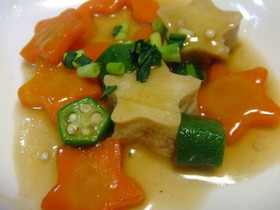 ★キラキラ★豆腐のとろとろ煮♪