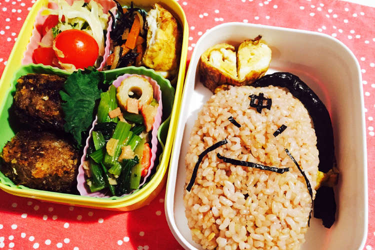 簡単 キャラ弁 キン肉マンのラーメンマン レシピ 作り方 By ダンゴ クックパッド 簡単おいしいみんなのレシピが357万品