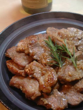 簡単フレンチ風♪豚ヒレ肉のやわらかソテー