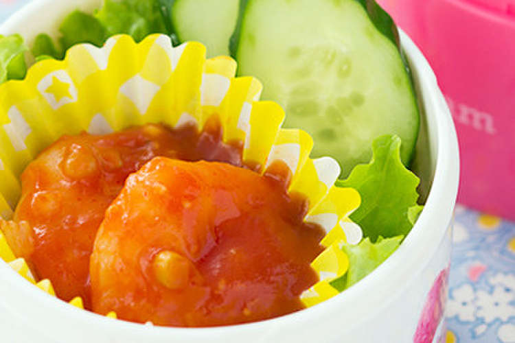 レンジで簡単 こどもエビチリ レシピ 作り方 By エスビー食品 クックパッド 簡単おいしいみんなのレシピが366万品